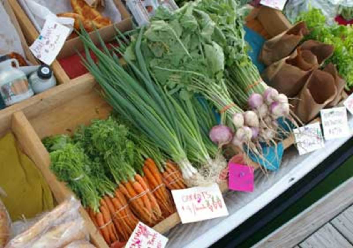 Vegetables-aboard-Mitchell's-Floating-Market