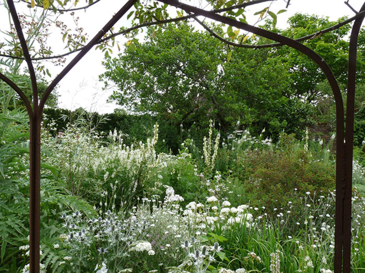 The White Garden at Sissinghurst Castle