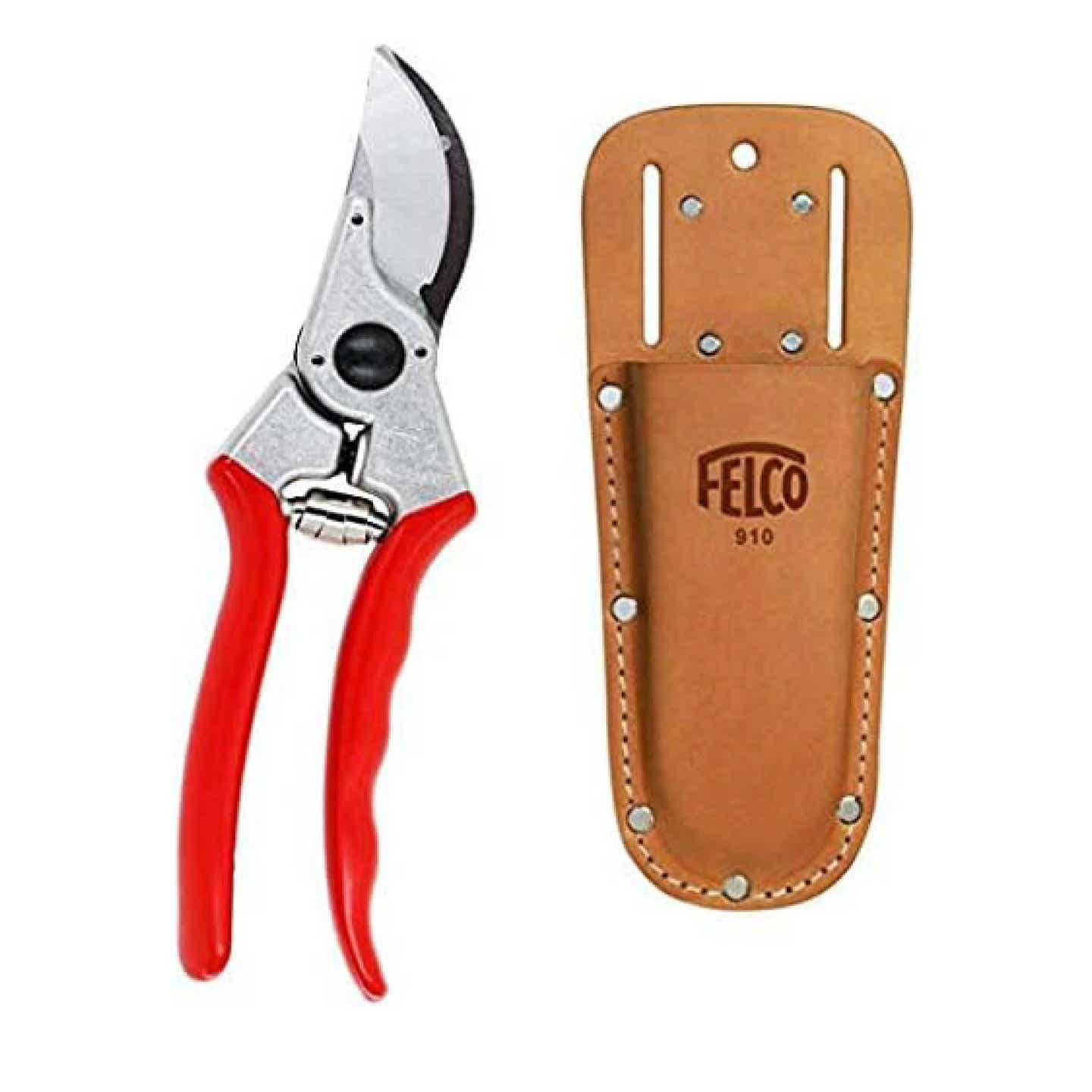 Felco 2 Bypass Pruner and Leather Holster 